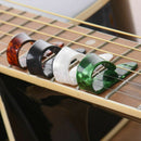 15pcs Colorful Thumb Picks Finger Nail Plectrum Set For Guitar Bass Banjo