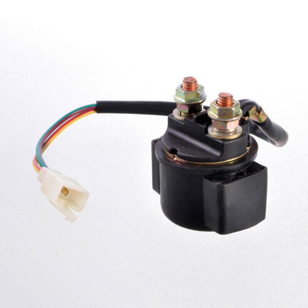 1 x Black Solenoid Starter Relay for 50cc 150cc 125cc 139QMB 139QMA GY6 Scooters
