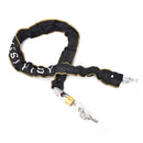 Motorbike Scooter Bike Chain Pad Lock Security Iron Chain Inside + 2KeysDOFA HES