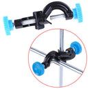 Lab Stands Double Top Wire Clamps Holder Metal Grip Supports Right Angle Clip OZ
