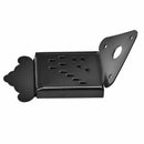 Black Zinc Alloy Tailpiece with Cover for Mandolin62 x42mm L3S6