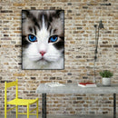 5D DIY Diamond Painting Full Drill Cross Stitch Cat Art Embroidery Mosaic