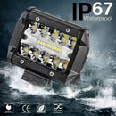60W 4INCH Spot 20 LED Work Light Bar Lamp Driving Fog for Offroad Car Boat T Ew