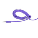 3.5mm Retro Radiation-Proof Telephone Handset Cell Phone Receiver (Purple)