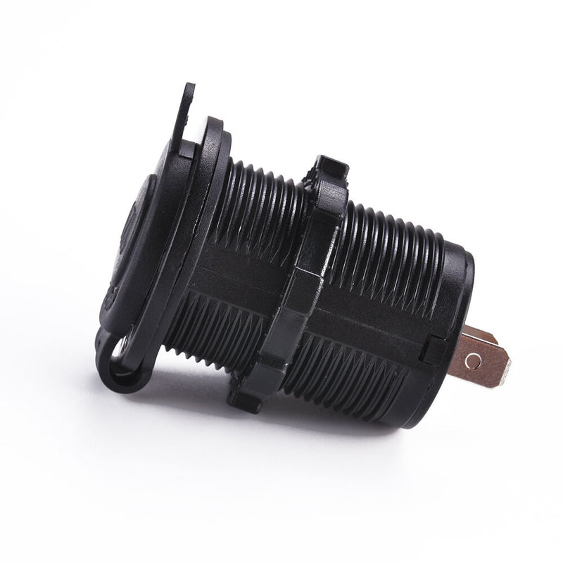 Waterproof 12V Boat Motorcycle Car Cigarette Lighter Socket Power Plug Outlet