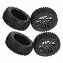 Front Rear Rim Tire Tire 66.016-66.036 for RC 1:10 Off-Road (Pack of 4)