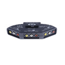 3 way audio video av rca switch switcher splitter with cable OZ