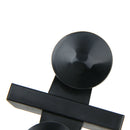 5x Black Plastic Divider Sheet Holder Suction Cups for Aquarium Fish Tank