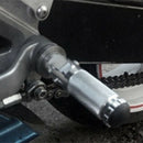 Universal Motorcycle Motor Bike Rear Pedal Board Folding Footrests Footpegs