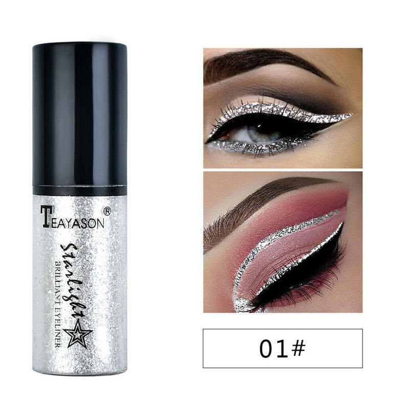 6 Colors Shimmering Pearlized Liquid Eyeshadow Set Eye Shadow Shade For Face