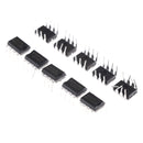 10Pcs NE5532P NE5532 DIP-8 Dual Low Noise Op-Amp TI B Ew