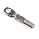 316 Stainless Steel Marine Eye Rigging Terminal End for 1/4 inch Diameter Wire