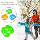 Winter Snowball Maker Clip Sand Mold Kids Snowball Fight Toys Color Random