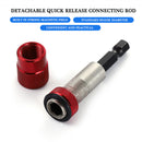 Magnetic Screwdriver Extension Quick Release - 1/4" Hex Shank Holder Drill Bit