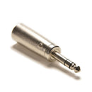 New 3P XLR Male Plug to 1/4" 6.35mm XLR Female Plug Stereo Microphone Adapterã€OS