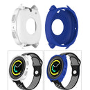 2xSmart Watch Screen Protector Case Protective Silicone Blue/Black For