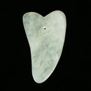 2Pcs Natural Jade Board Scraping Tool Gua Sha Facial Care Massagers Health JC~ï¼ˆ