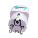 UK US AU to EU European Power Socket Plug Adapter Travel Converter Portable C9X0