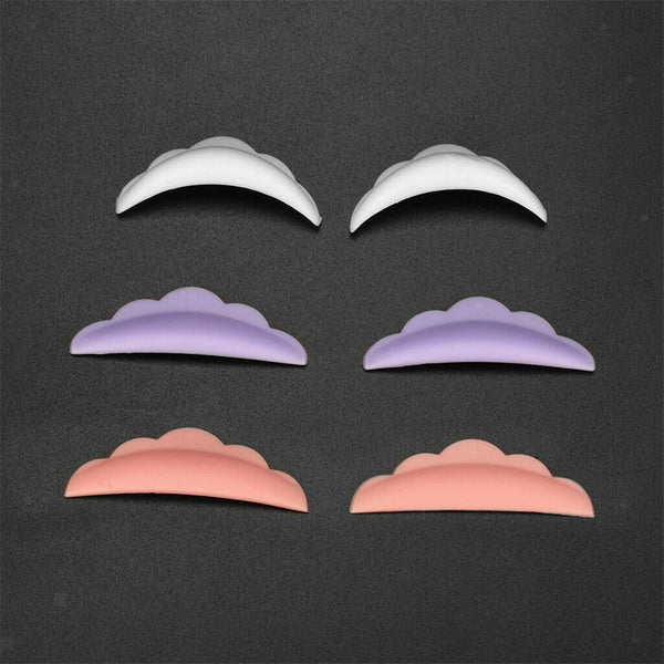6pcs S M L Silicone Eyelash Perming Curler Shield Pads, Lash Lift DIY Eyelash