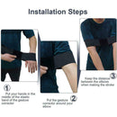 1X Golf Swing Eginner Practicing Correct Swing Trainer Belt Arm Elastic Z6K8