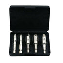 5PC HSS 4241 Screw Extractor Drill Bits Tool Broken Damaged Bolt Remov WGS
