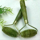 New Ancient Face Body SPA Massage Roller Facial Massager Jade Stone O5V4