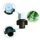 5x Adjustable Misting Nozzle with Tee Joint for Watering Irrigation Sprinkl3 Gw