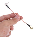 Modem adapter CRC9 Male Right Angle to RP SMA male plug pigtail Cable RG316 1 BX