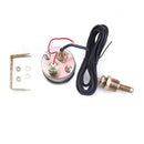 Universal 52mm Car Mechanical Meter DC 12V Water Temperature Gauge Yellow Light