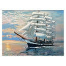 Frameless pictures painting by numbers hand painted canvas cartoon drawing  C2E3