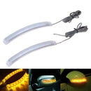 2pcs Car Rearview Mirror Lamp Turning Light Soft LED Board Turning Lights