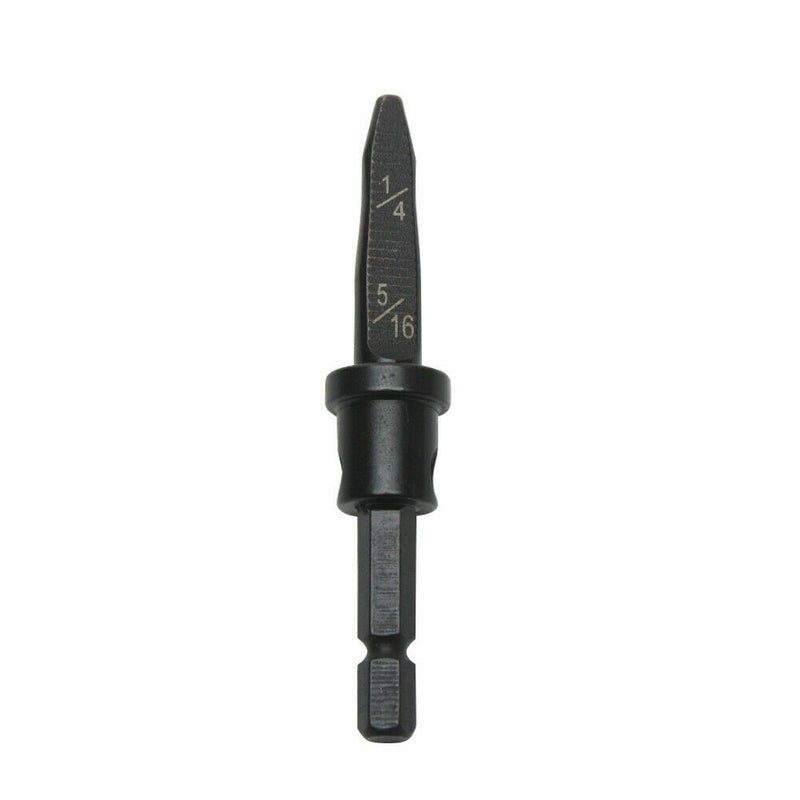 5Pcs Swaging Tool Drill Bit Set Copper Pipe Tube Expander Hex Shank 1/4 -7/8"