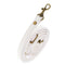 Adjustable PU Leather Handbag Shoulder Bag Strap Replacement White 12mm Wide