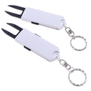 1pc Golf Divot Repair Tool Fork Prongs Adjustable For Mark Ball Training A  SJ3C