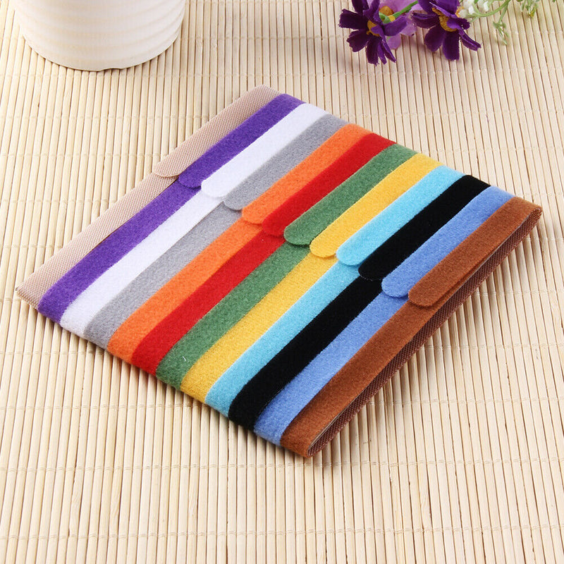 12Pcs Puppy ID Identification Collars Adjustable Nylon Small Pet Dog Kitten A