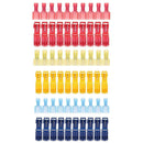 60pcs/set Wire Cable Connectors Terminals Crimp Lock Quick Joint Kit Tool