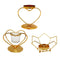 3x Geometric Wedding Party Candlestick Candle Tealight Holder For Home Decor