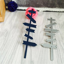 signpost cutting dies stencil diy scrapbooking decor embossing album paper ca 3C