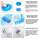 Vacuum Seal Storage Pack Bags,More Storage Clothes Space Bags,(2 Jumbo Hang X7U3
