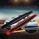 2Pcs Carbon Fiber Bumper Corner Guard Protector For Car Auto Decoration Strip M&