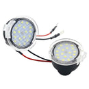 2pcs LED Under Mirror Puddle Lights for Ford F150 Edge Mondeo Explorer Flex