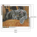 DIY Animal 5D Full Square Drill Diamond Painting Cross Stitch Gift (NF0155) A