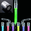 Seven Color Change LED Light Water Tap Faucet Head Shower for Kitchen Bathroom ~
