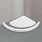 Corner Shower Mat Sector Rubber Anti-Slip Quadrant Bath Mat Anti-Bacterial  R8R3