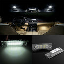 LED License Plate Light For Skoda Superb V-W Golf Jetta  Touran Transpiarter