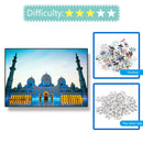 1000pcs DIY Light Castle Puzzle Educational Learning Assembling Jigsaw Toys