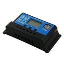 20A 12V 24V Auto work PWM Solar Charge Controller with LCD Dual USB 5V Outp
