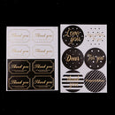 20 SHEETS DECORATIVE STICKERS SEALING PACKING LABELS CHRISTMAS DECORATIONS
