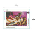 5D DIY Full Drill Diamond Painting Beauty Cross Stitch Embroidery Mosaic