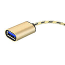 USB 3.1 Type C to USB 3.0 Type A Male to Female OTG Data Connector Cable A KLU